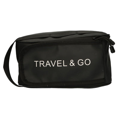 Traveller Kulturbeutel Travel Go schwarz 15,5cm x 13,5cm