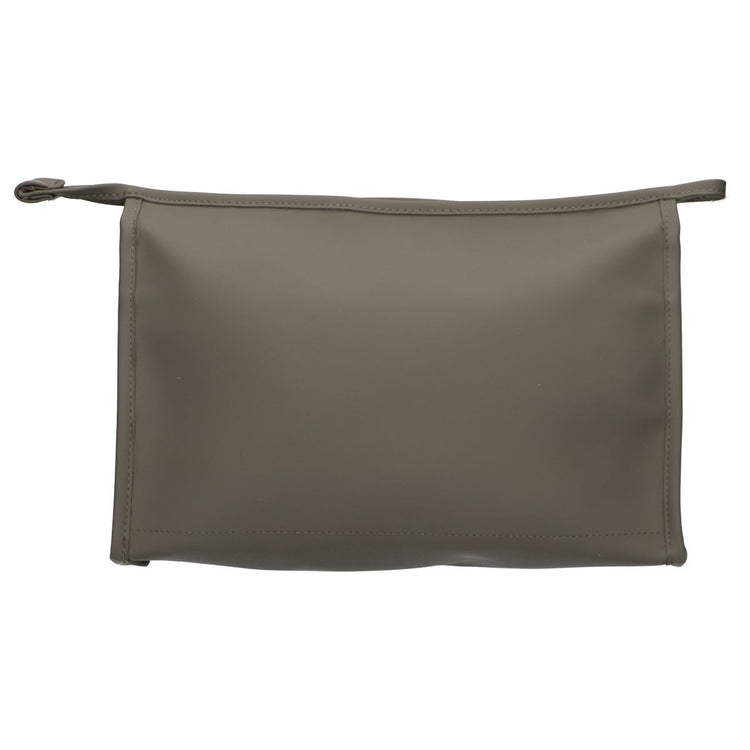 Reise-Kulturbeutel Sport wasserdicht grau 35 cm x 22,5 cm