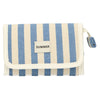 Traveller Spiegeltasche Sommerblau gestreift 17cm x 11cm