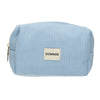 Traveller Beauty Bag Rib wasserdicht blau 20cm x 11,5cm