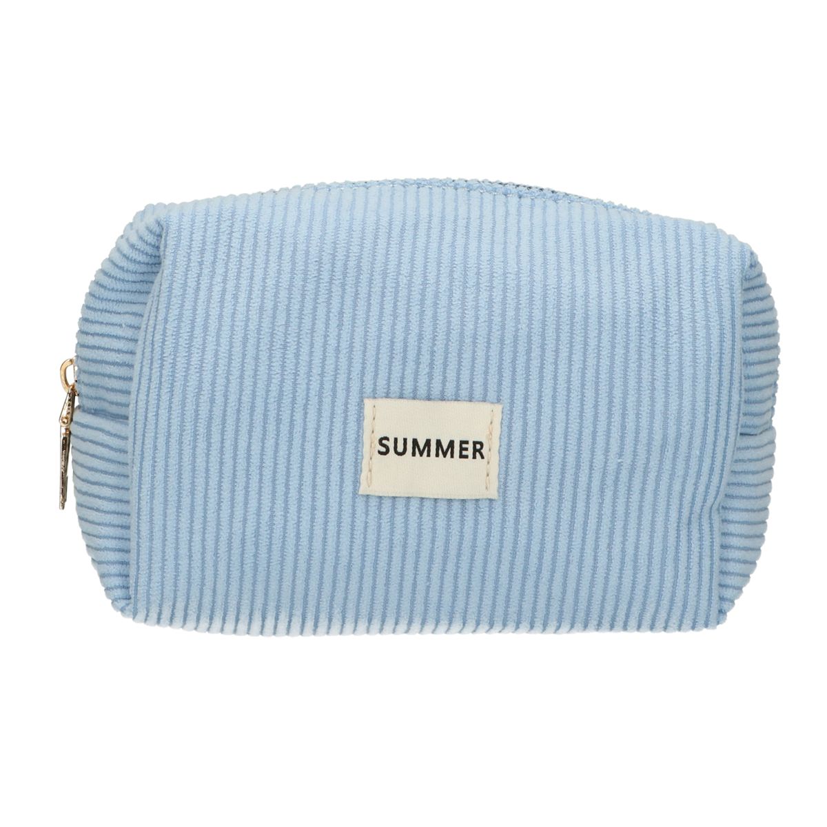 Traveller Beauty Bag Rib wasserdicht blau 20cm x 11,5cm