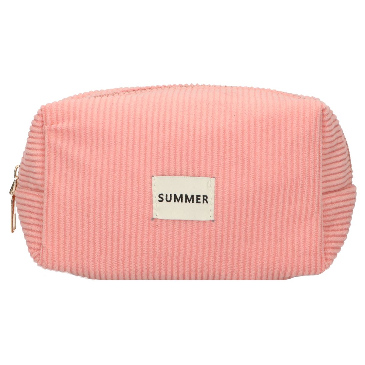 Traveller Beauty Bag Rib wasserdicht rosa 20cm x 11,5cm