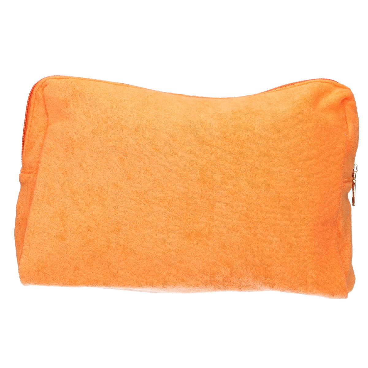Traveller Kulturbeutel Frottee orange 28cm x 20cm