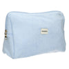 Traveller Kulturbeutel Frottee blau 28cm x 20cm