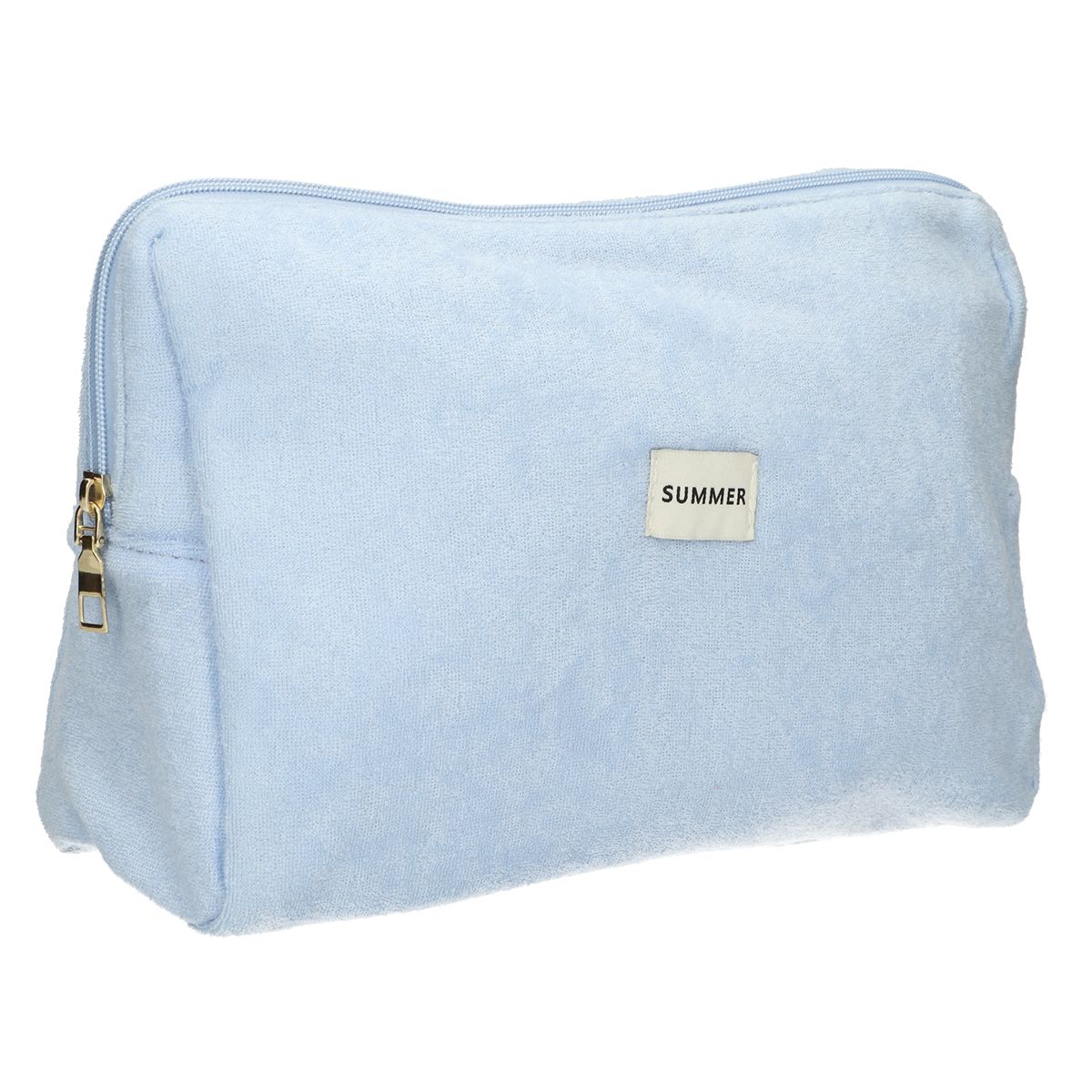 Traveller Kulturbeutel Frottee blau 28cm x 20cm