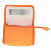 Traveller Spiegeltasche Frottee orange 16,5cm x 12cm