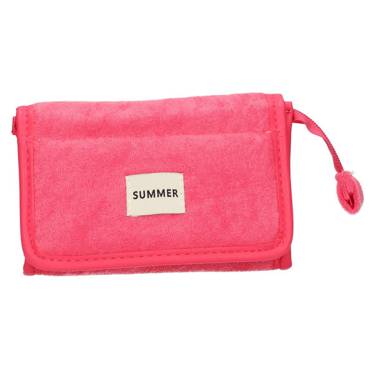 Traveller Spiegeltasche Frottee rosa 16,5cm x 12cm