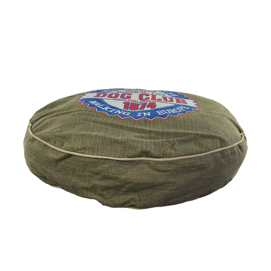 Tom Co Hundekissen Dog Club rund 62x62x14cm