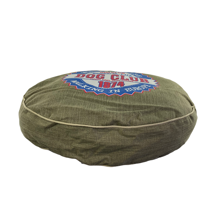 Tom Co Hundekissen Dog Club rund 62x62x14cm
