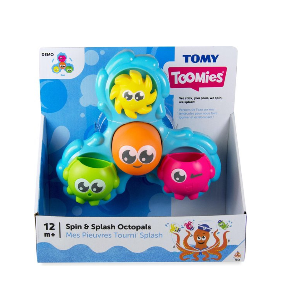 Tomy Toomies drehen Spritz-Oktopale