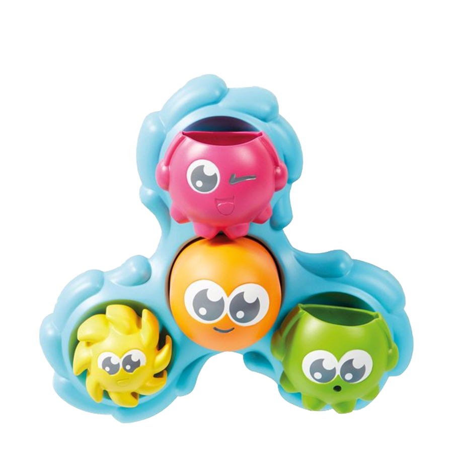 Tomy Toomies drehen Spritz-Oktopale