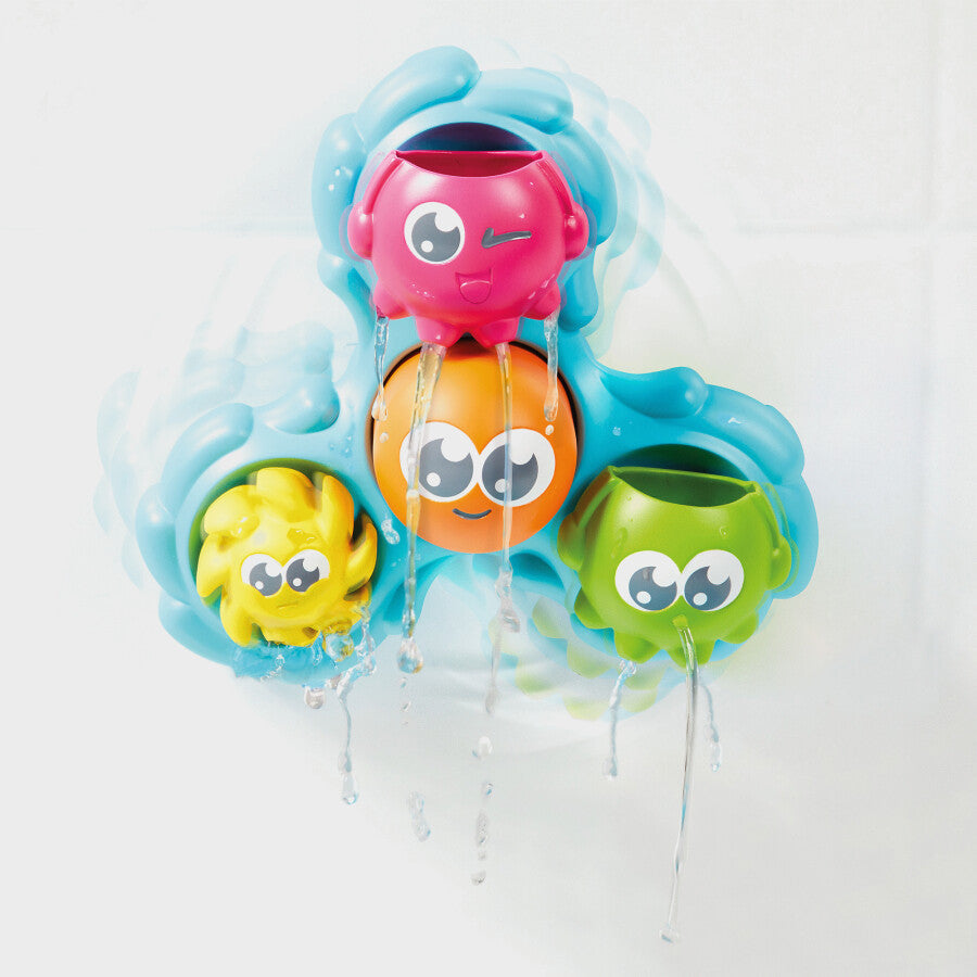Tomy Toomies drehen Spritz-Oktopale
