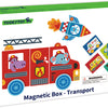 Toky Toy Pädagogische Holzmagnetplattentransport 80-Stück