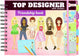 Toi-Toys Freunde buchen mit Aufklebern Top-Designer