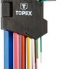 Topex Innensechskant-Steckschlüsselsatz 9-teilig lang - 6479035