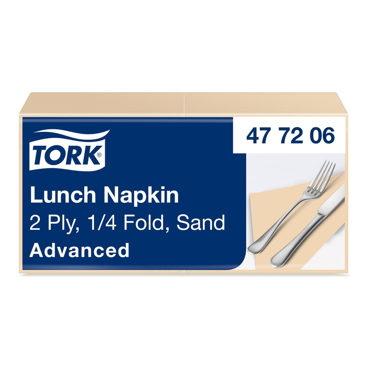 Tork Lunchserviette Sand 33 cm (200 Stück)