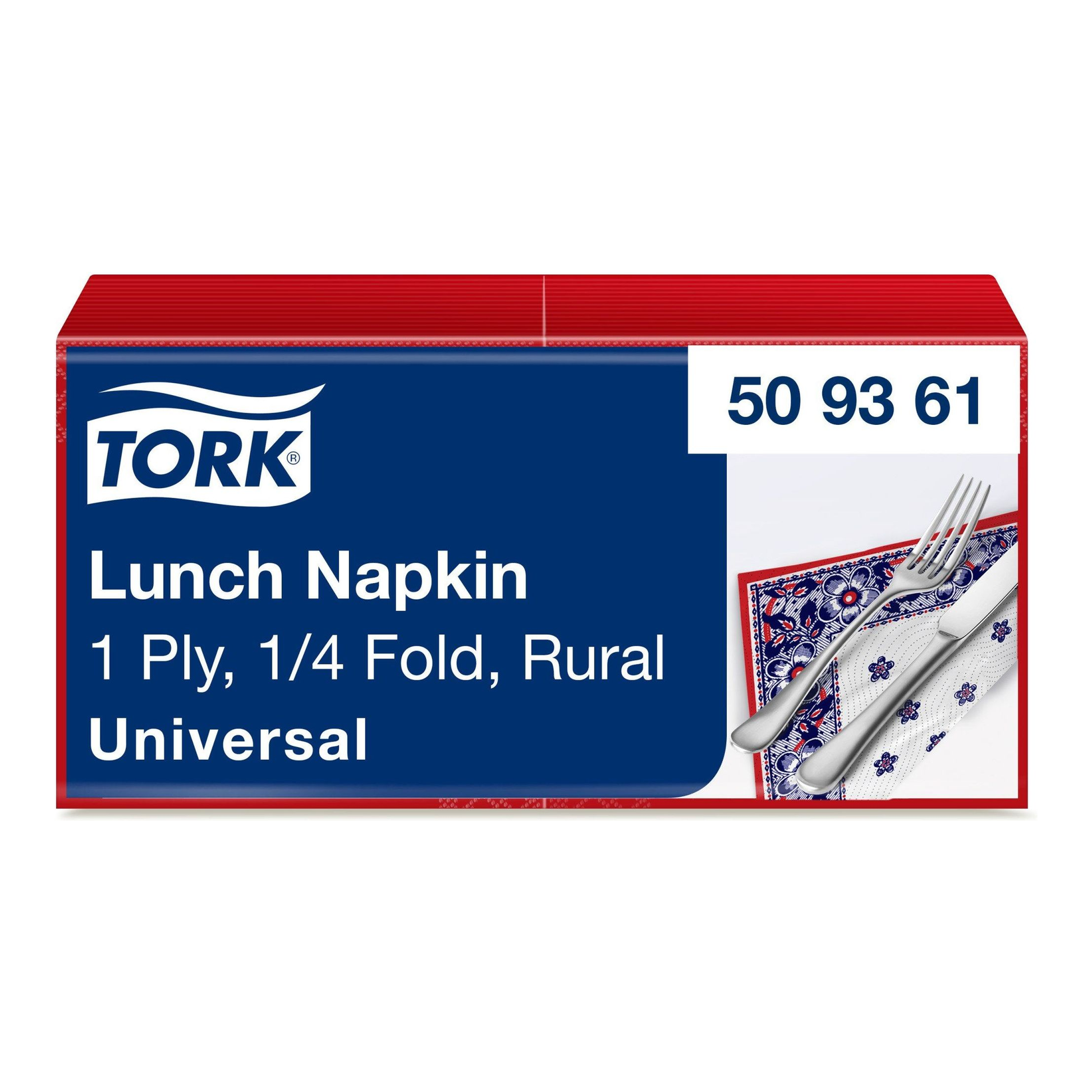 Tork Serviette Bauerntaschentuch 33 cm (400 Stück)
