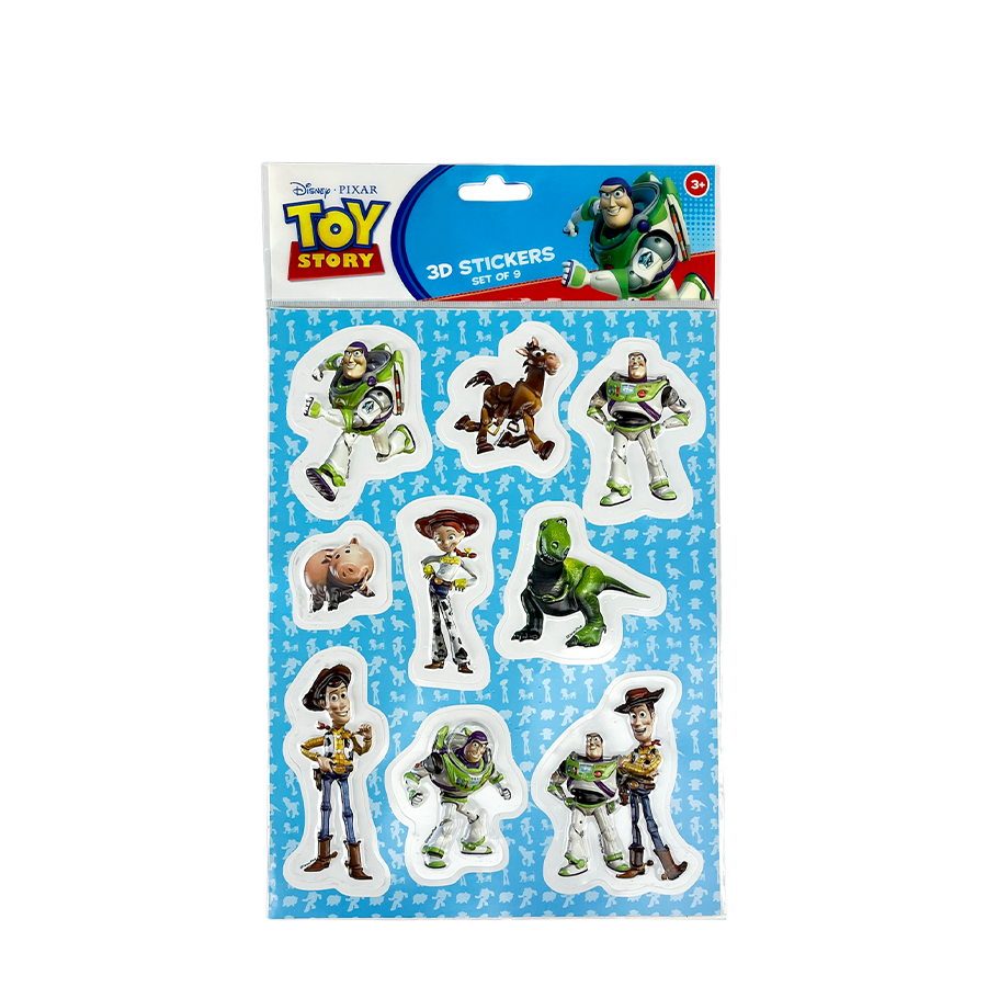 Toy Story 3D Aufkleber Toy Story 9-teilig