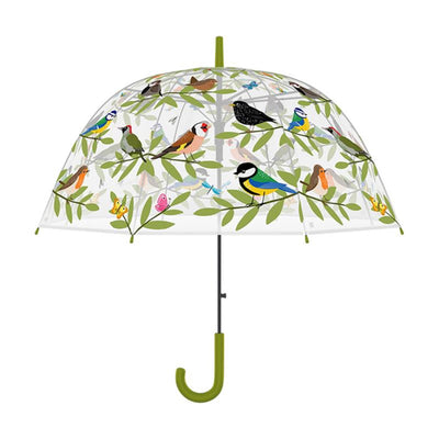 Esschert Design Regenschirm Vögel transp.