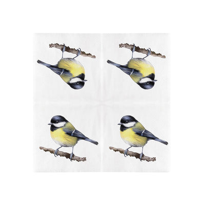 Esschert Design Servietten Kohlmeise 33cm