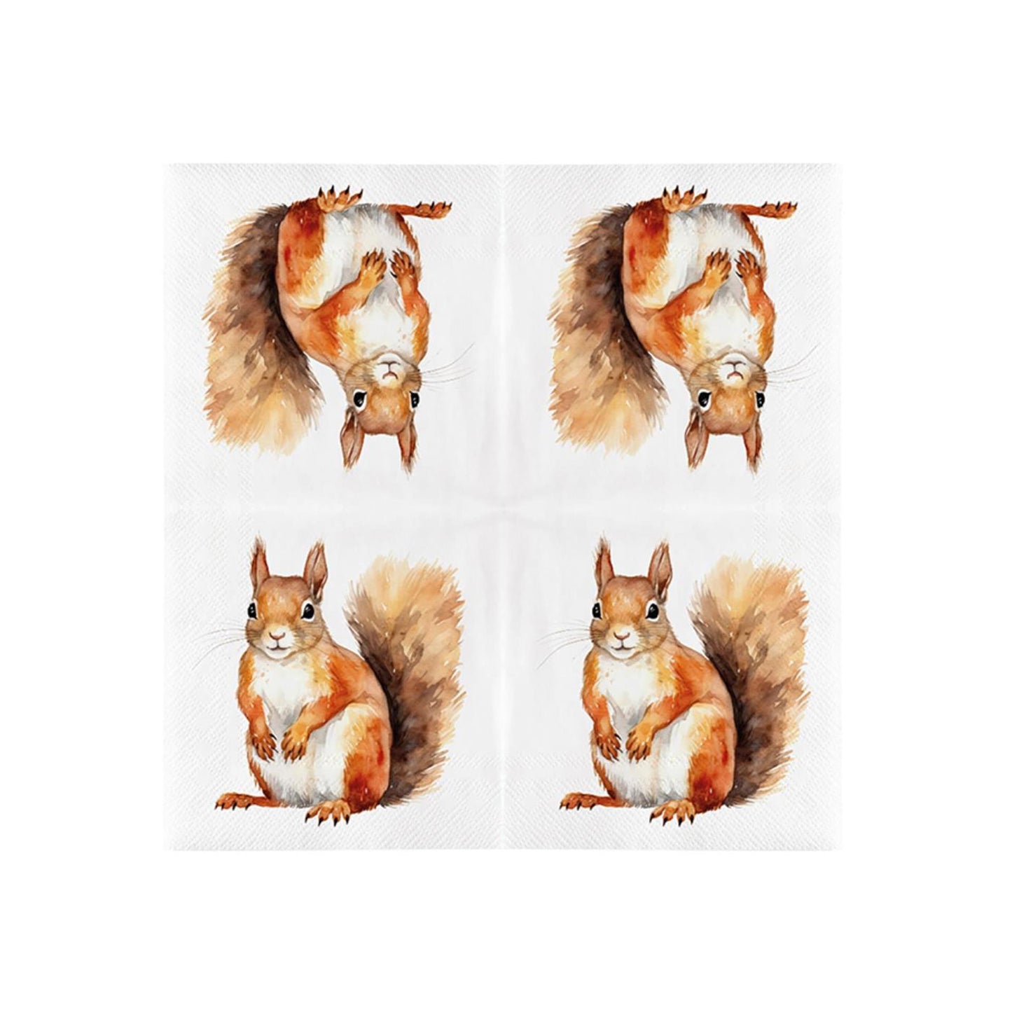Esschert Design Servietten Eichhörnchen 33cm
