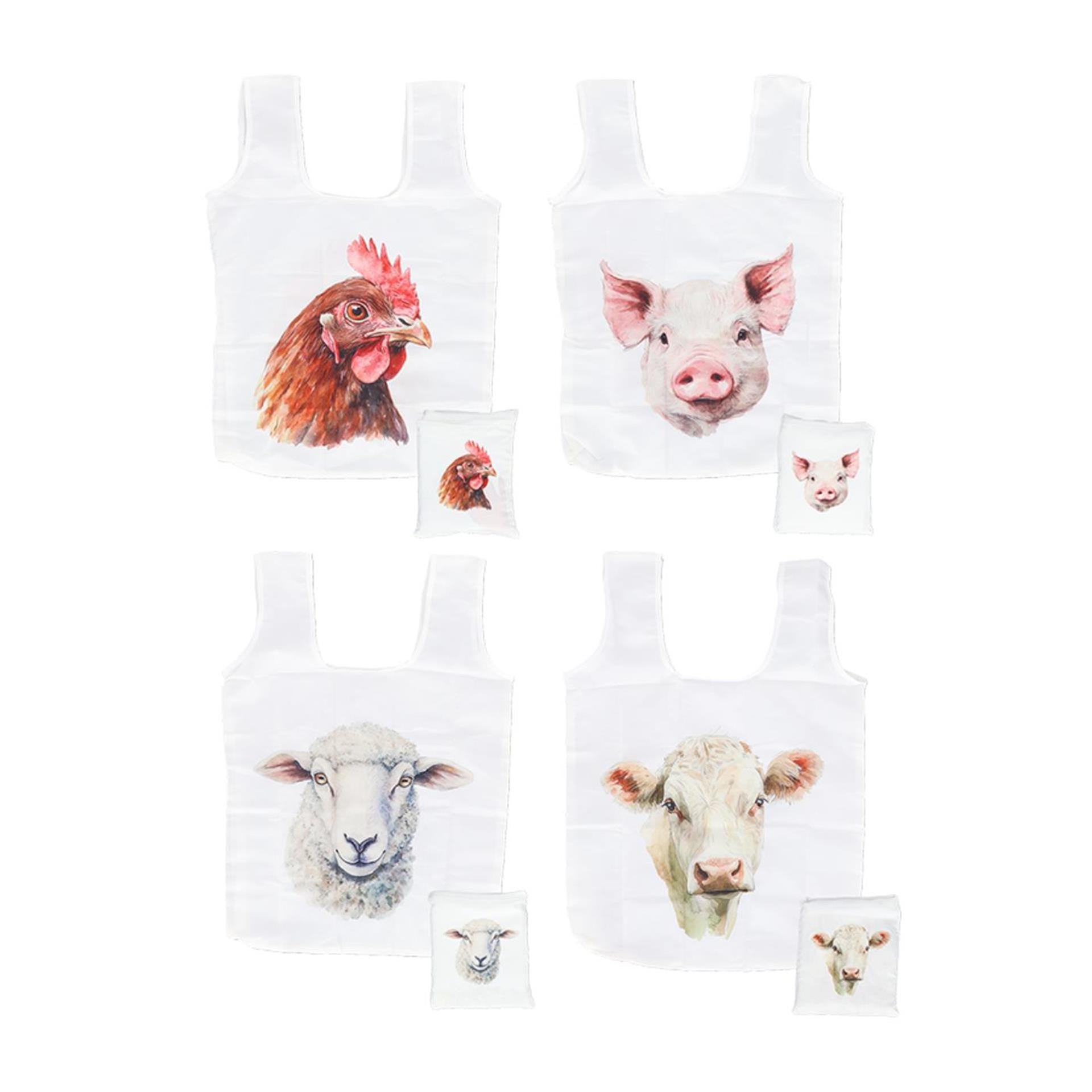 Esschert Design faltbare Tasche Farm