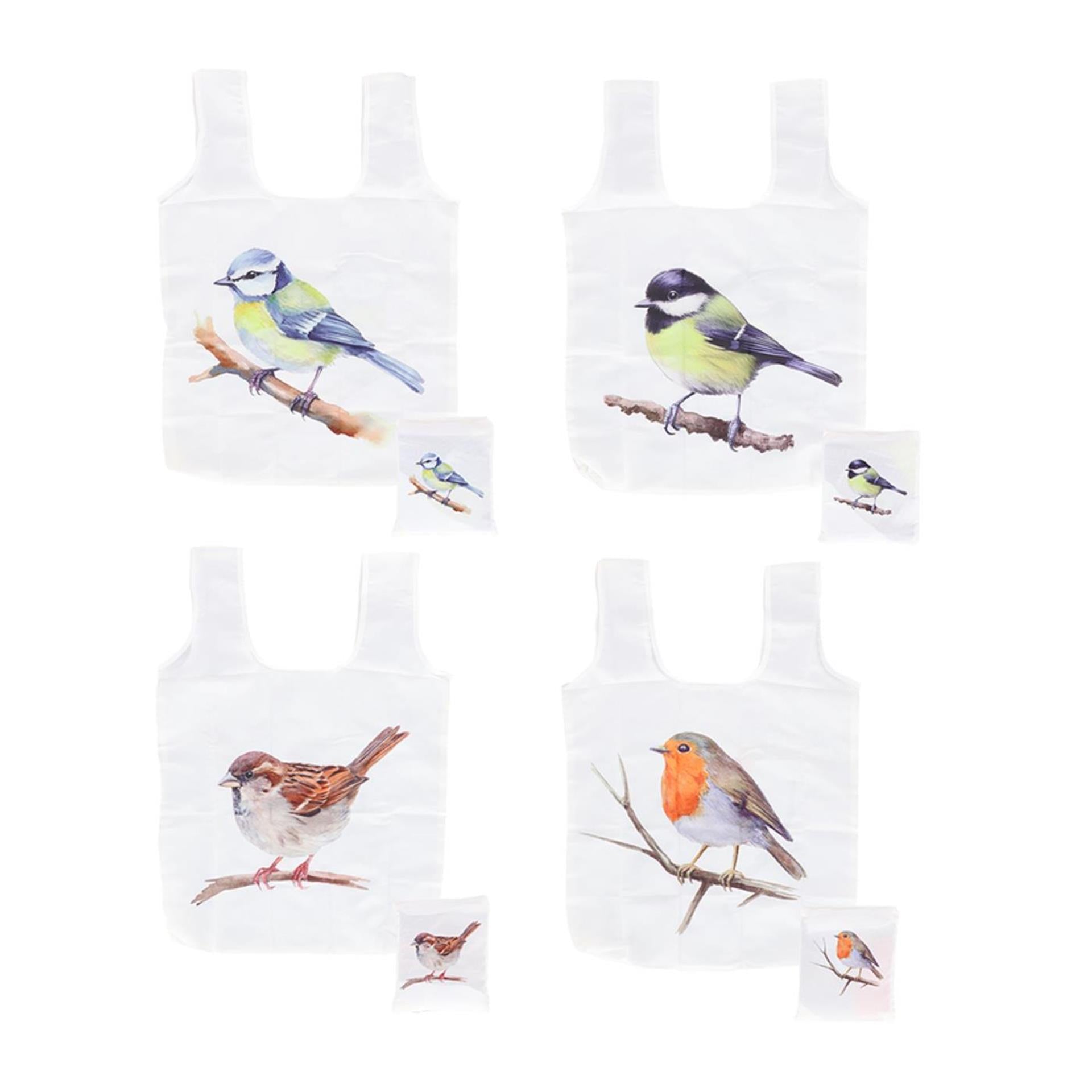 Esschert Design faltbare Tasche Vogel