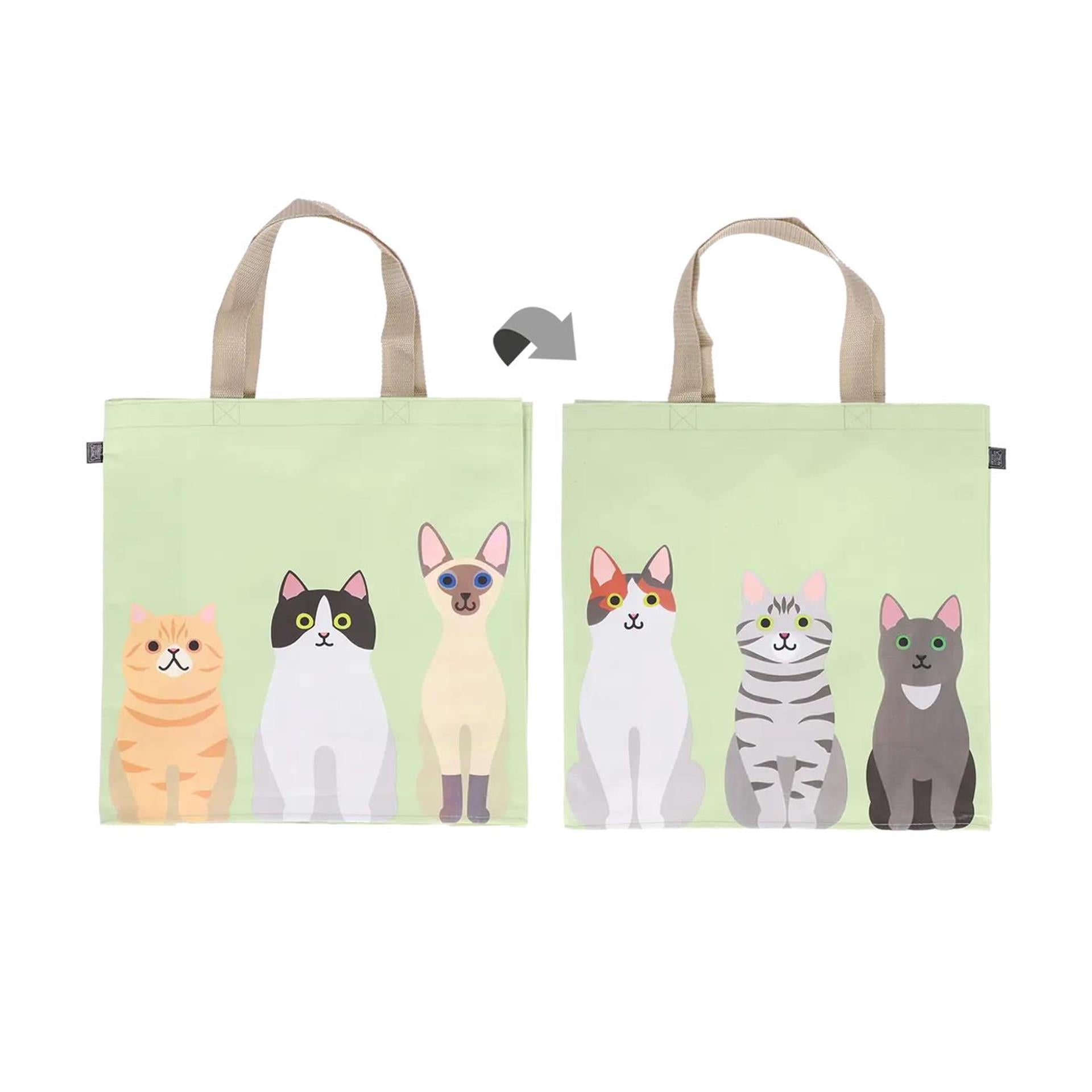 Esschert Design Einkaufstasche Katzen