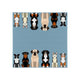 Esschert Design Servietten Hunde 33x33cm