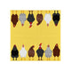 Esschert Design Servietten Hühner 33x33cm