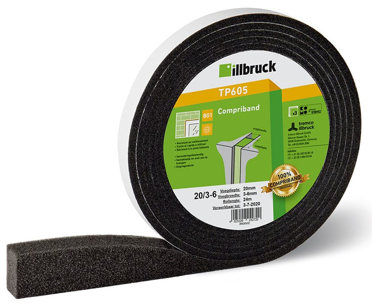 Illbruck tp610 illmod compri | 15 3-6 | 5er-Packung mit 4 Rollen à 8 Metern – tp610358041