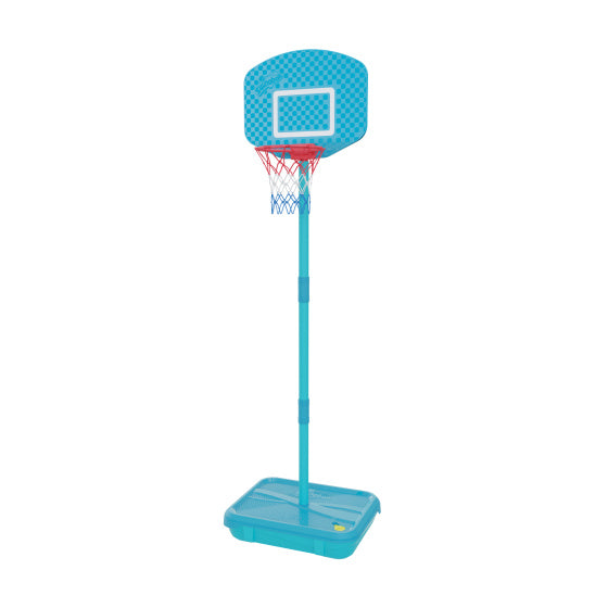 Swingball erster Basketballstapel mit allen oberflächen Basisblau rot