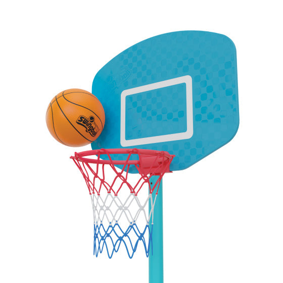 Swingball erster Basketballstapel mit allen oberflächen Basisblau rot
