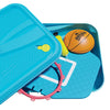 Swingball erster Basketballstapel mit allen oberflächen Basisblau rot