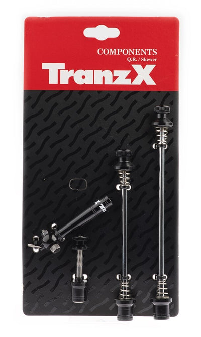 Tranzx jd-060 Schnellspanner mit Schloss 2xm5 und 1xm6 schwarz auf Karte