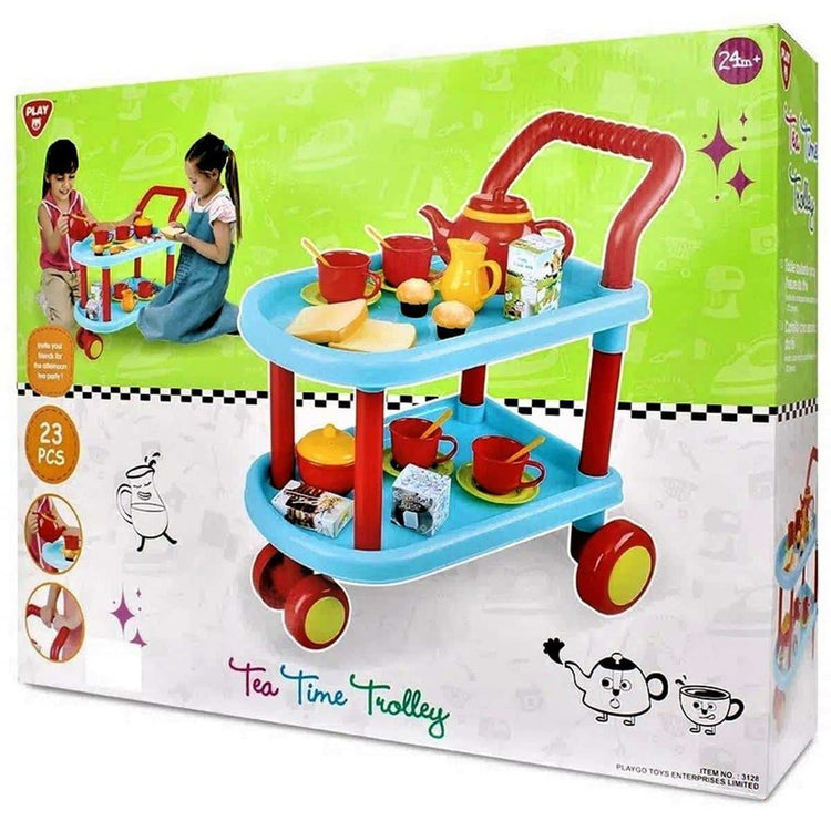 Teewagen 23-teilig, genau wie zu Hause Set