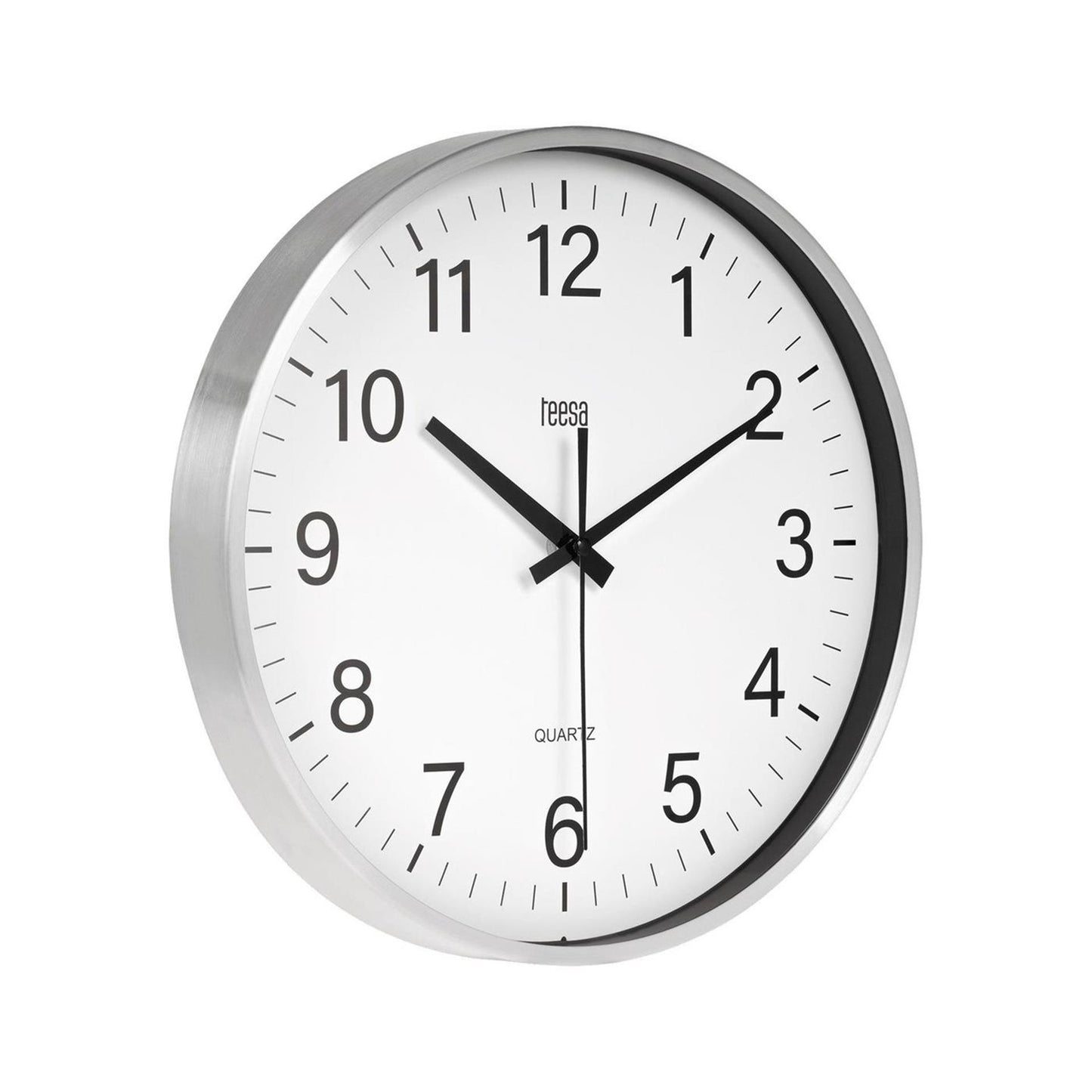 Teesa Wanduhr ø30cm Silber