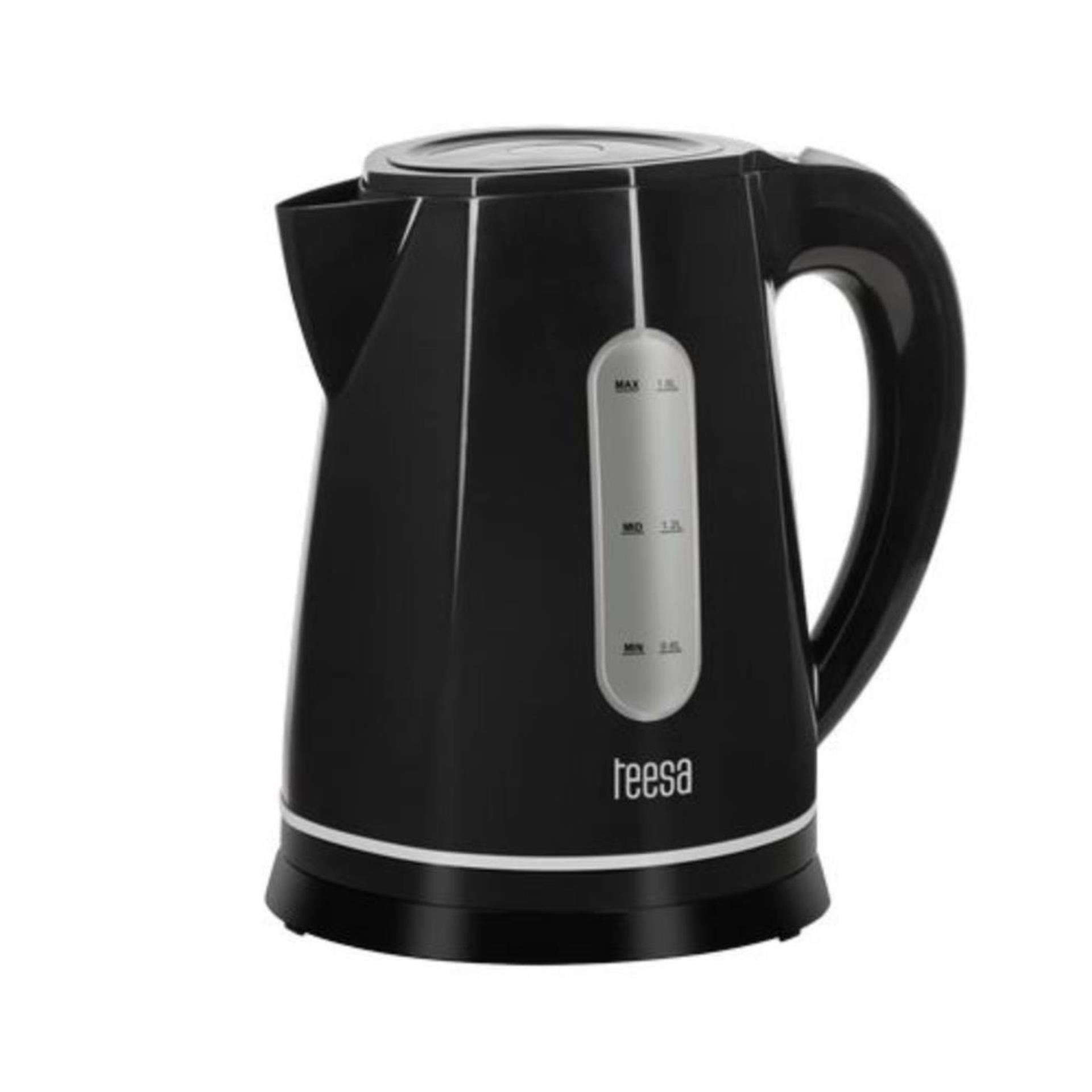 Teesa kabelloser Wasserkocher 1,8l schwarz
