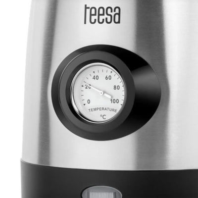 Teesa Edelstahl-Wasserkocher mit Anzeige 1,7 l