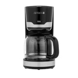 Teesa Kaffeemaschine 1,5l schwarz - afbeelding 1
