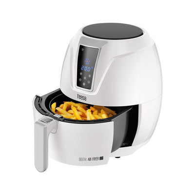 Teesa Heißluftfritteuse 1400 W 3,2 l weiß