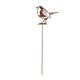 Esschert Design Gartenstecker Rotkehlchen