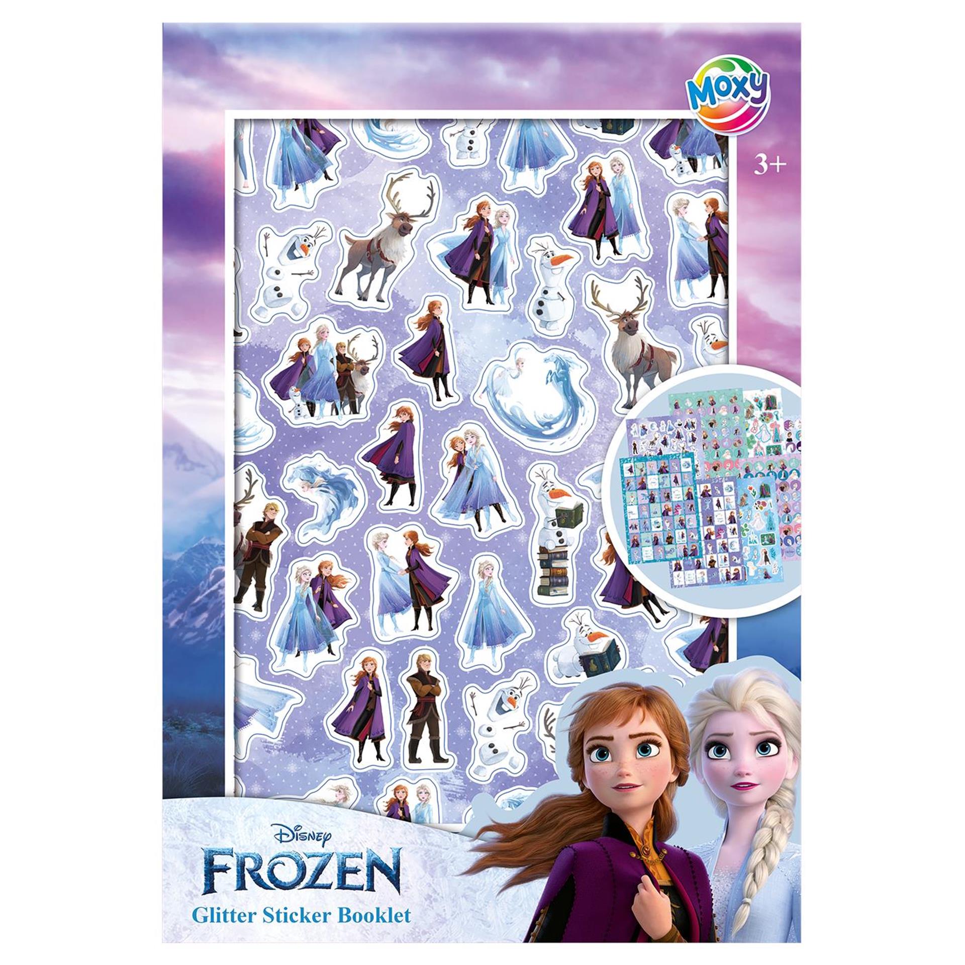 Kreative Handwerksgruppe Glitter Stickerbook A5 Frozen