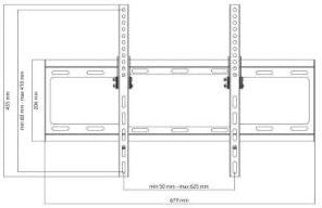 TV-Wandhalterung WM2621 One for All – 7312416