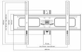 TV-Wandhalterung WM2651 One for All – 7312436