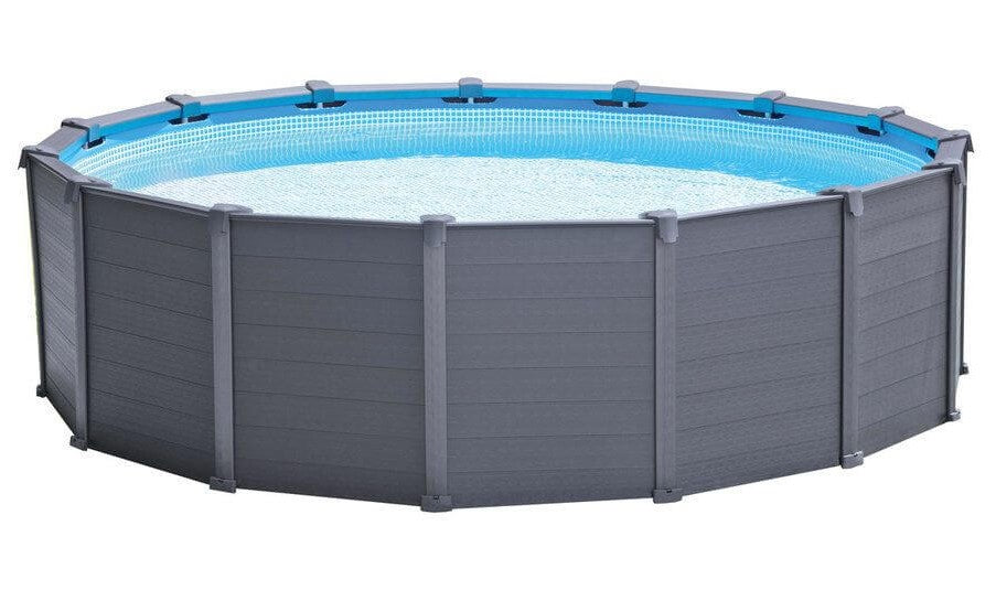 Intex Graphit Panel Swimmingpool 478 x 124 cm
