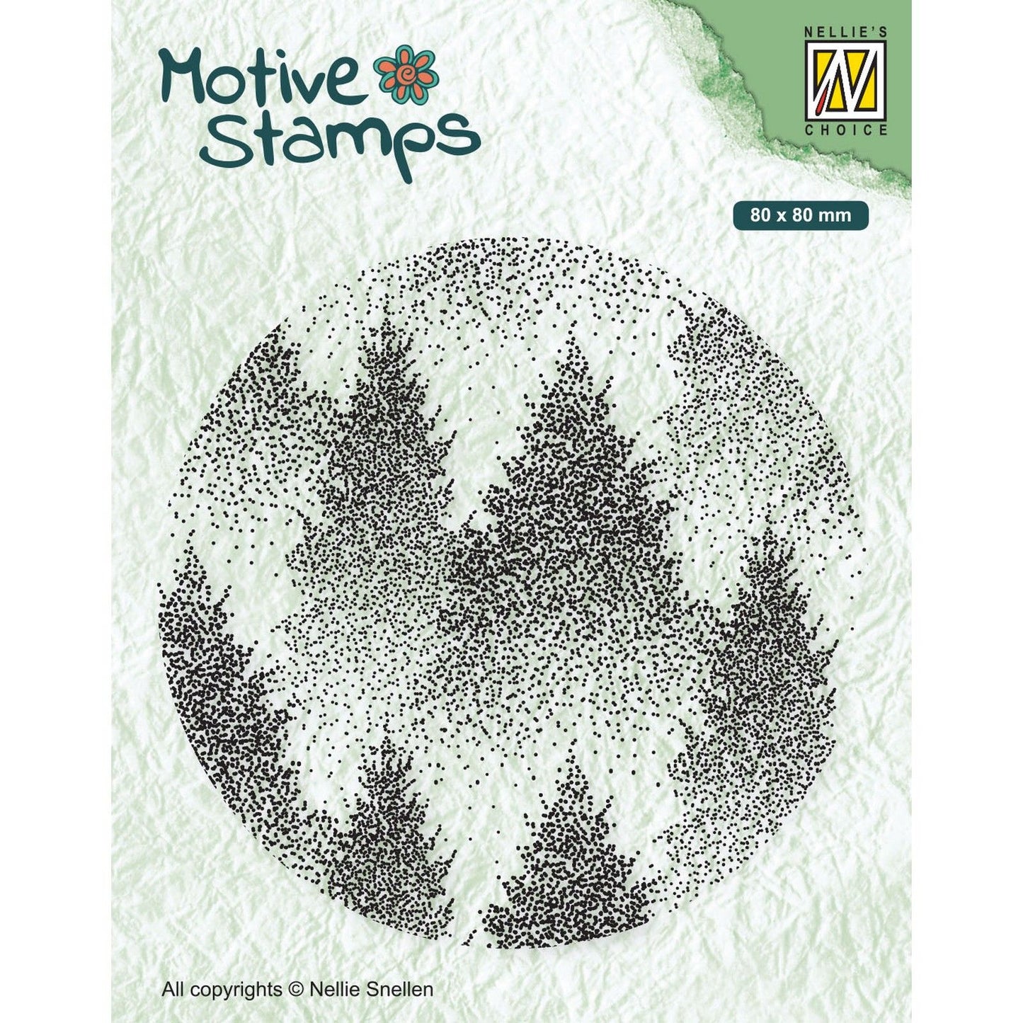 Nellies Wahl • Motiv Clear Stamps Misty Forest