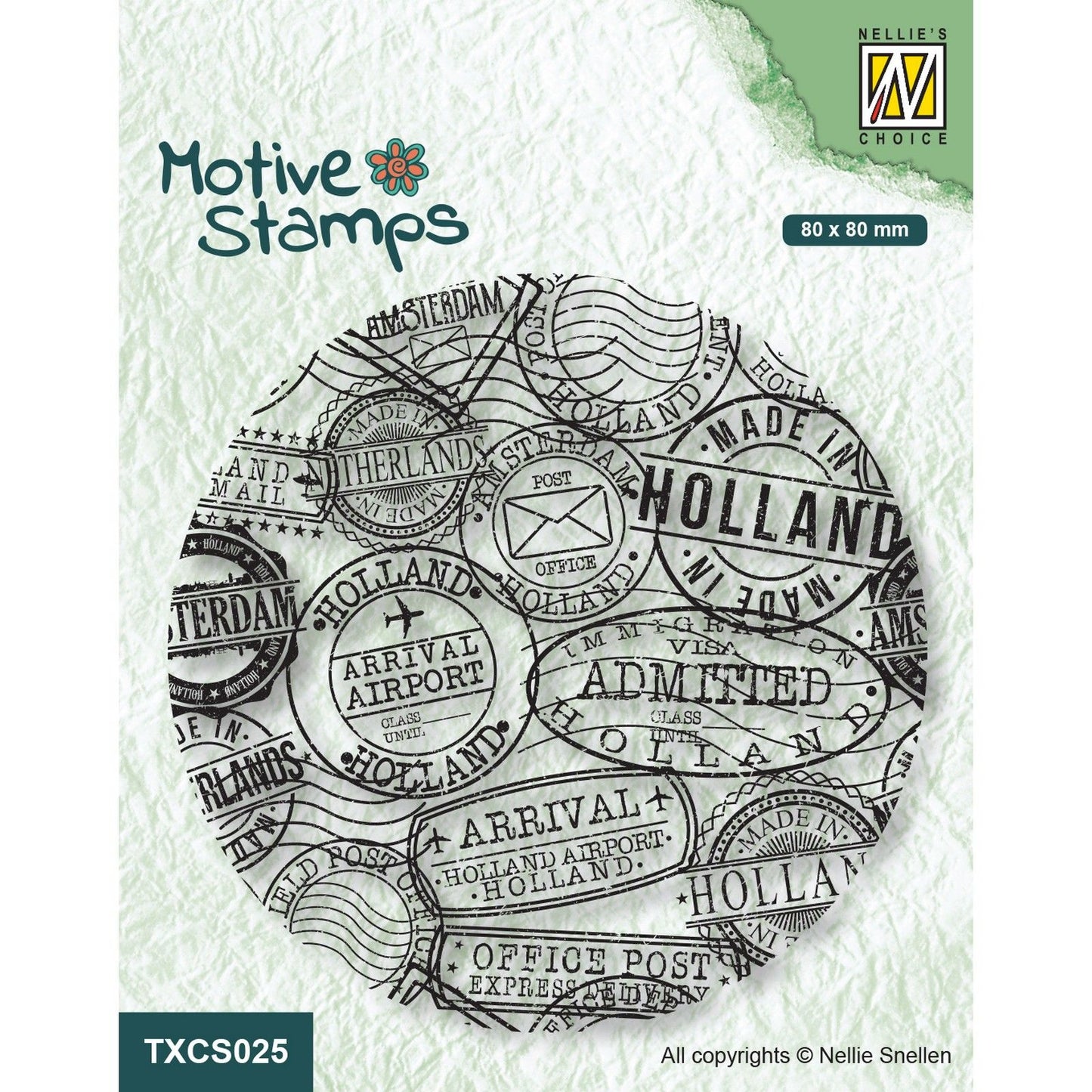 Nellies Wahl • Motiv Clear Stamps Poststempel