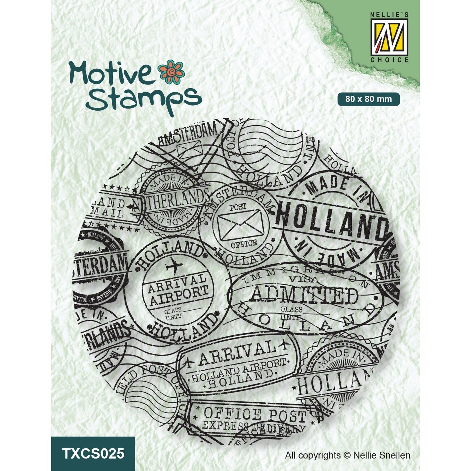 Nellies Wahl • Motiv Clear Stamps Poststempel