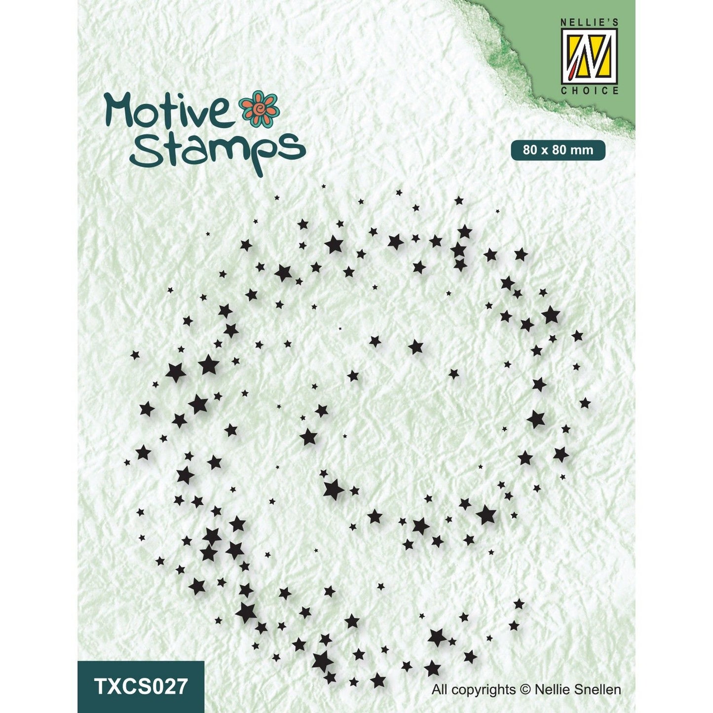 Nellies Wahl • Texturklare Stempel Sternenhimmel